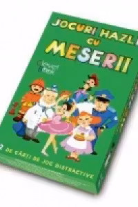 Jocuri hazlii cu meserii - 52 de carti de joc distractive