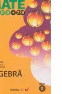 ALGEBRA. CLASA A X-A (2000+7/8, editia a X-a)