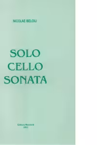 Solo cello sonata (partitura)