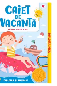 Caiet de vacanta clasa a III-a + Medalie Cadou