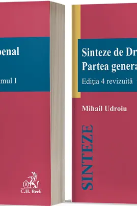 Sinteze de drept penal. Partea generală Vol.1 + Vol.2 Ed.4