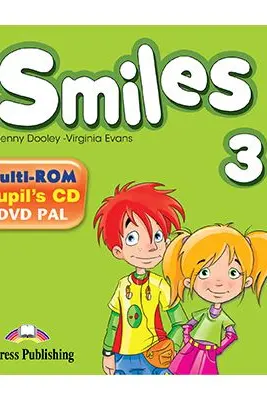 Curs limba engleza Smiles 3 Multi-ROM - Jenny Dooley, Virginia Evans