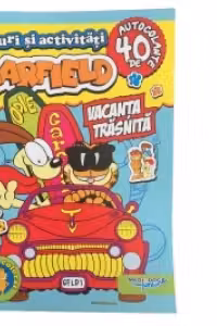 Jocuri si activitati - Garfield Vacanta trasnita (40 de autocolante)