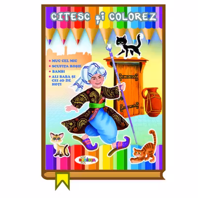 Citesc si colorez - Muc cel mic