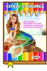 Citesc si colorez - Mica sirena