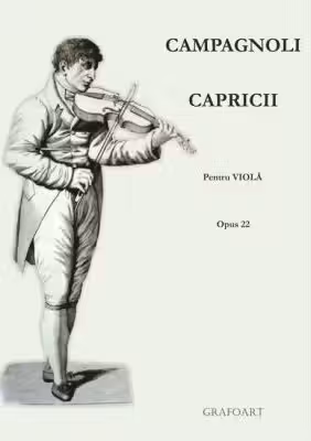 Capricii pentru viola. Opus 22 - Campagnoli