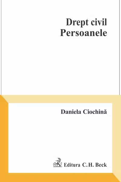 Drept civil. Persoanele