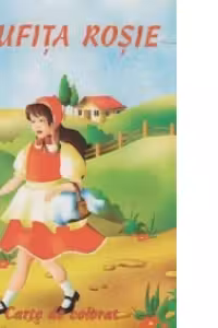 Scufita Rosie - carte de colorat