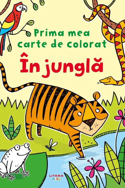 Prima mea carte de colorat - In jungla