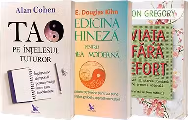 Pachet de 3 carti Intelepciunea chineza E. Douglas Kihn, Alan Cohen