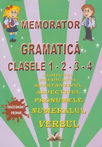 Memorator gramatică - Clasele 1-4