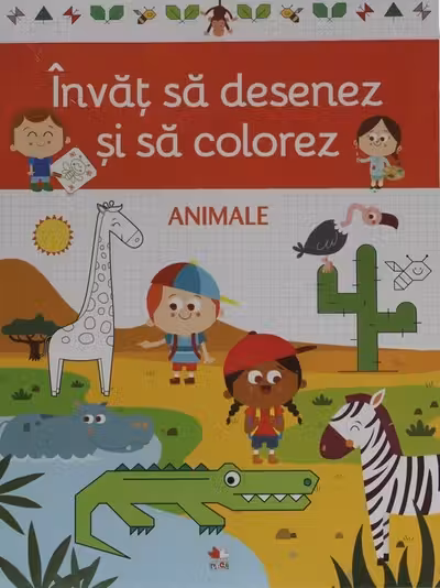 Invat sa desenez si sa colorez. Animale