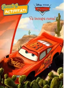 Disney Masini. Sa inceapa cursa. Jocuri si activitati