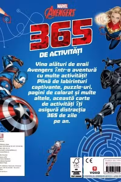 DISNEY MARVEL. 365 DE ACTIVITATI