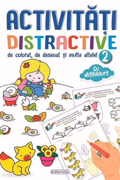 Activitati distractive de colorat de desenat 2