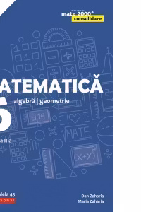 Matematica. Aritmetica, algebra, geometrie. Clasa a VI-a. Consolidare. Partea a II-a