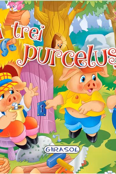 Cei trei purcelusi - Carti Pop-up