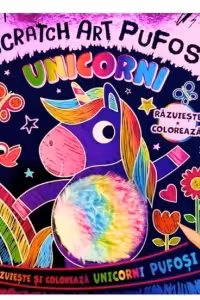 Unicorni - Scratch Art Pufos