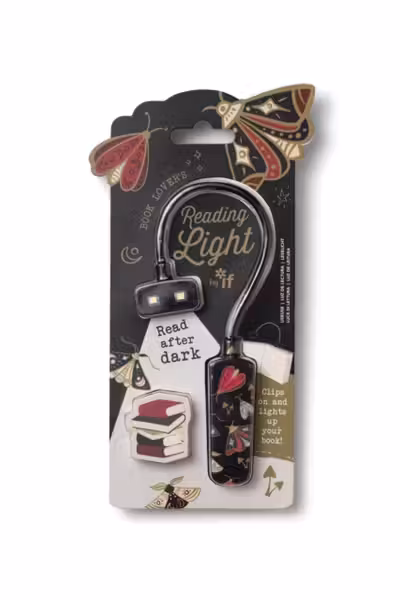 Book Lover's Reading Light Moths