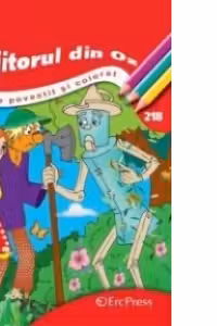 Vrajitorul din Oz - Carte de povestit si colorat