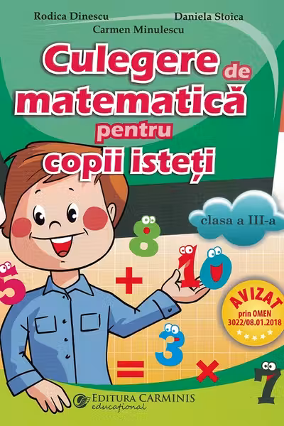 Culegere de matematică pentru copii isteți - Clasa 3