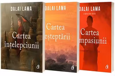 Pachet de 3 carti, Cartea Desteptarii, Compasiunii, Intelepciunii autor Dalai Lama