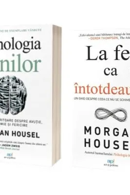 Pachet 2 carti Psihologia banilor si La fel ca intotdeauna