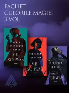 Pachet Trilogia Culorile Magiei (3 volume): 1. Partea intunecata a magiei; 2. Adunarea umbrelor; 3. Invocarea luminii