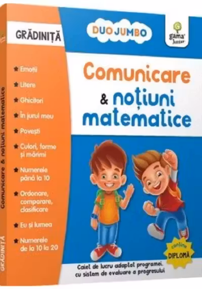 Comunicare si notiuni matematice. Gradinita