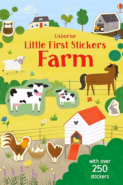 Little First Stickers: Farm