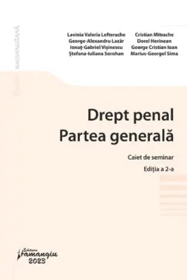 Drept penal. Partea generala. Caiet de seminar. Editia a 2-a
