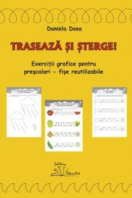 Traseaza si sterge. Fise reutilizabile pentru prescolari