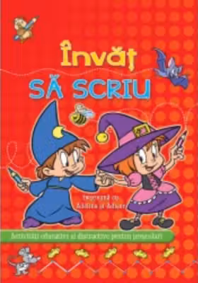 Invat sa scriu impreuna cu Adelina si Adisor