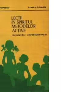 Lectii in spiritul metodelor active (Cercetari experimentale)