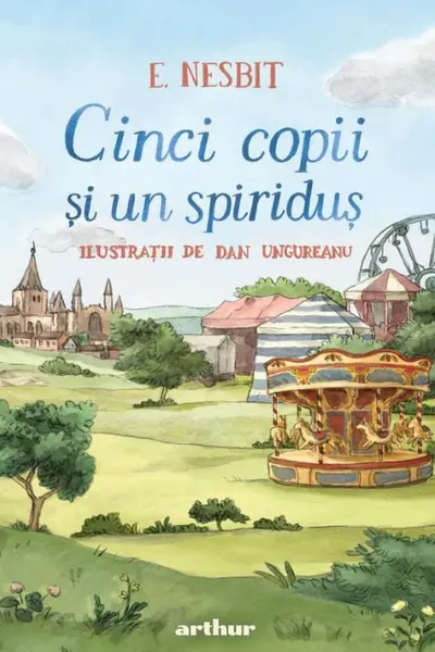 Cinci copii si spiridus