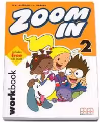 Zoom In by H. Q. Mitchell Workbook with CD - level 2