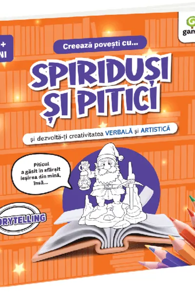 Creeaza povesti cu... Spiridusi si pitici
