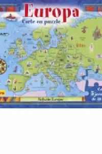Europa - Carte cu puzzle