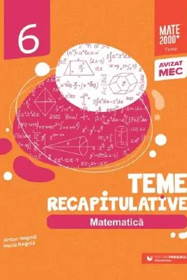 Teme recapitulative. Matematica - Clasa 6