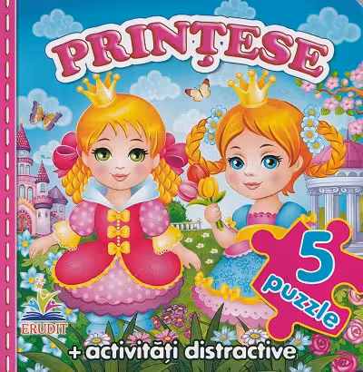 Carte cu puzzle Printese