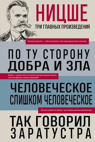 Фридрих Ницше. По ту сторону добра и зла. Человеческое слишком человеческое. Так говорил Заратустра