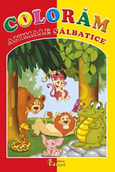 Colorăm animale sălbatice