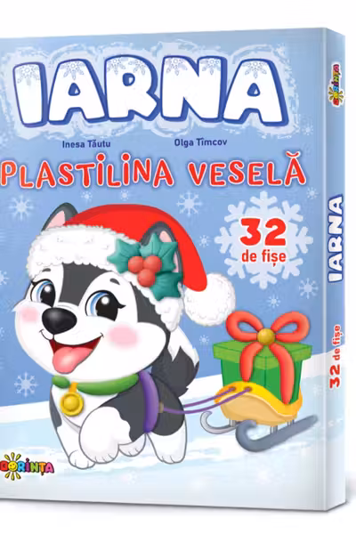 Plastilina vesela. Iarna (32 fise)