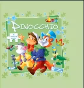 6 jocuri de puzzle. Pinocchio