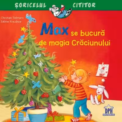 Max se bucura de magia Craciunului