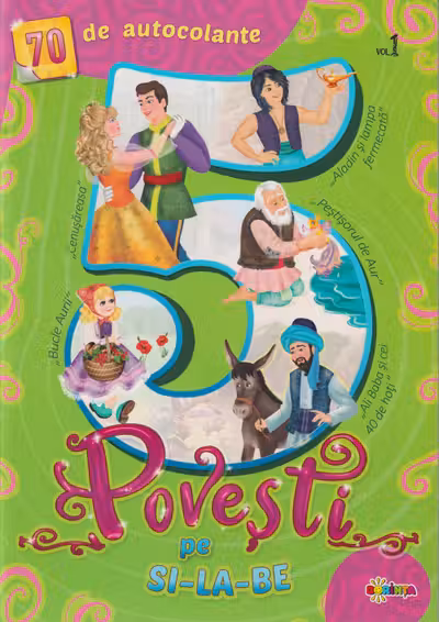 5 Povesti pe silabe - verde