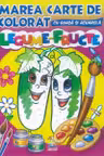 Marea carte de colorat Legume Fructe