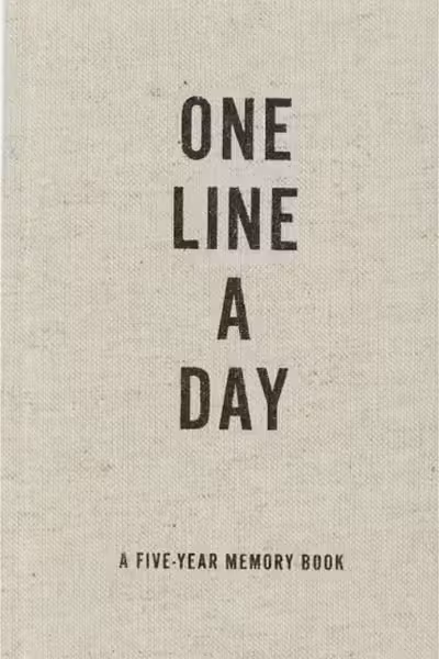 Canvas One Line A Day: A Five-Year Memory Book