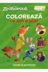 Disney. Zootropolis. Coloreaza cu Judy si Nick