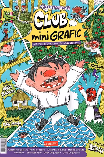 Club miniGrafic 2. Aventuri si cunoastere in benzi desenate